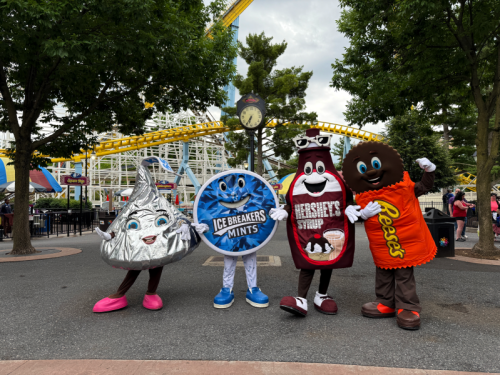 Meet The Hershey's Characters at Hersheypark