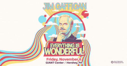 Comedian Jim Gaffigan to Perform at GIANT Center in November 2026