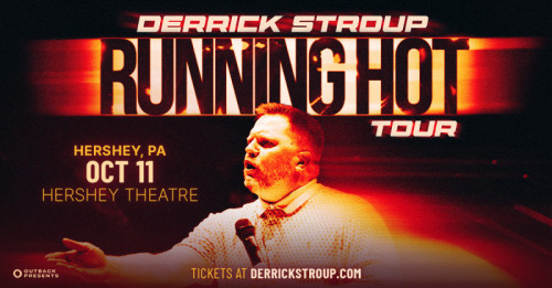 Comedian Derrick Stroup to Perform at Hershey Theatre in October