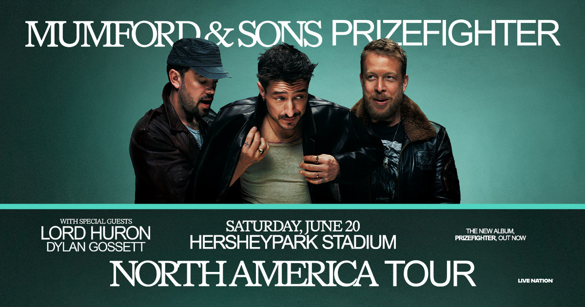 Mumford & Sons with Lord Huron at Hersheypark Stadium 2026