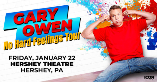 Comedian Gary Owen to Perform at Hershey Theatre in January 2027
