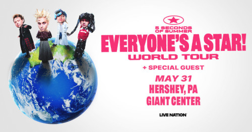 5 Seconds of Summer to Play GIANT Center in May