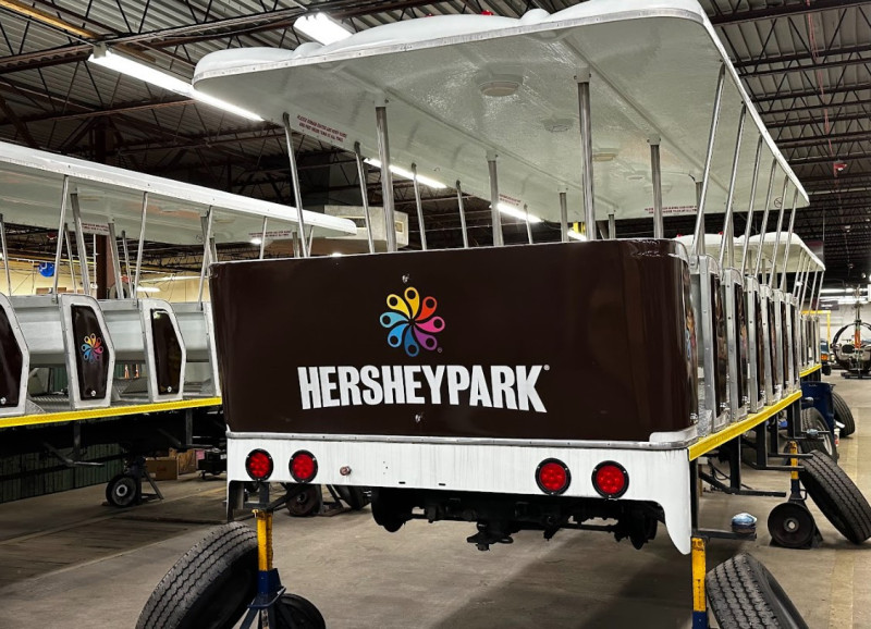 2024 OffSeason Ride Maintenance Work at Hersheypark
