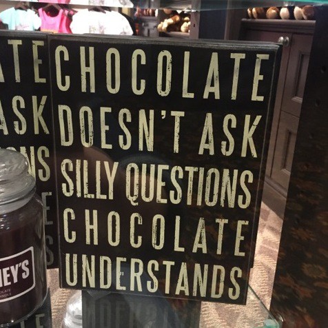 Hershey Chocolate Quote