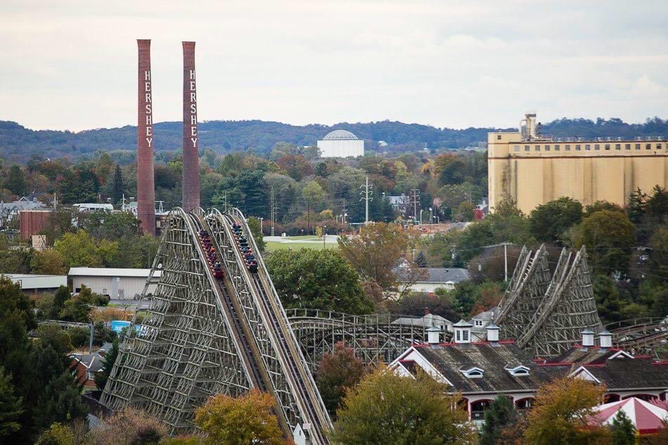 The Ultimate Hersheypark Roller Coaster Route