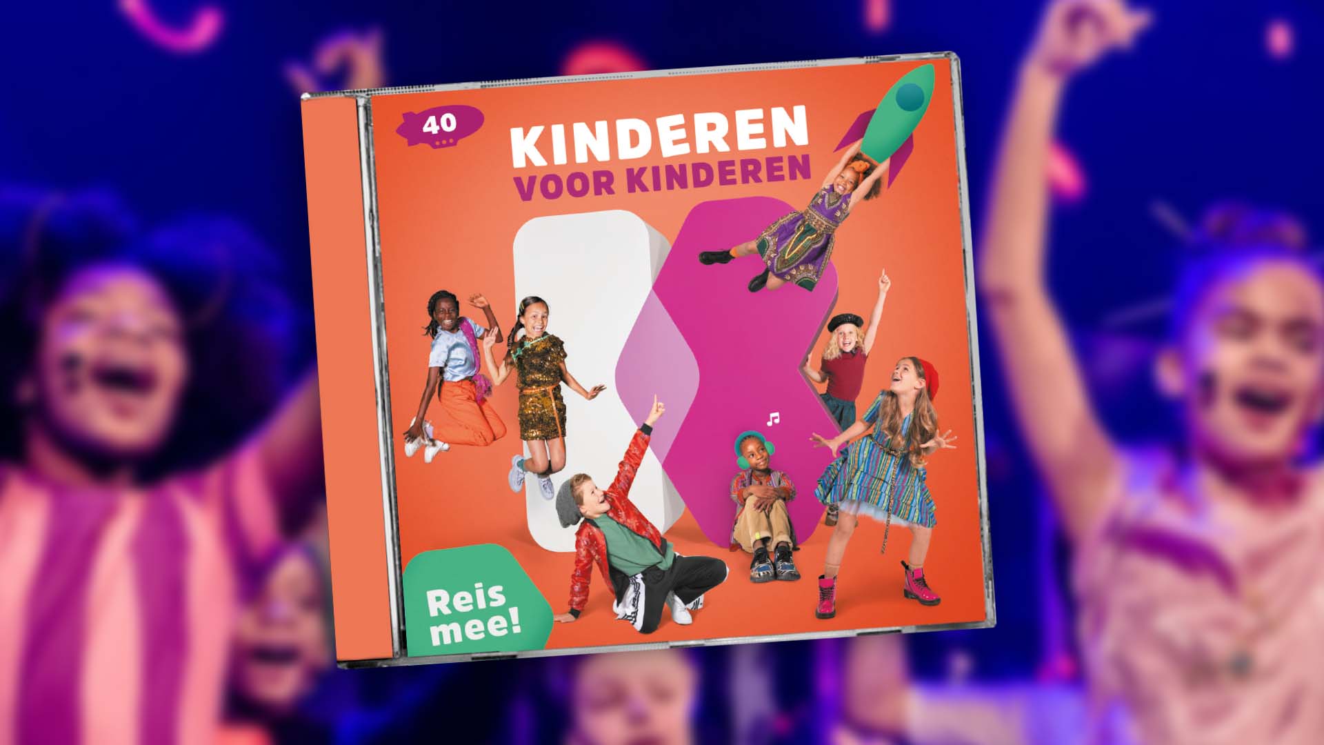 NIEUW ALBUM KINDEREN VOOR KINDEREN: REIS MEE!