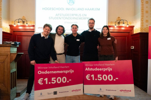 Inholland-talent schittert in Hodshon Huis