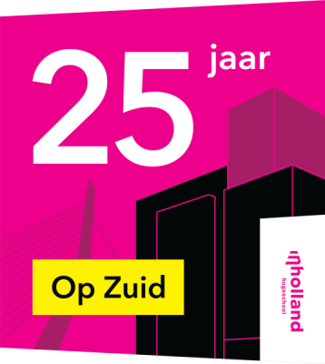 Beeldmerk Inholland 25 jaar op Zuid