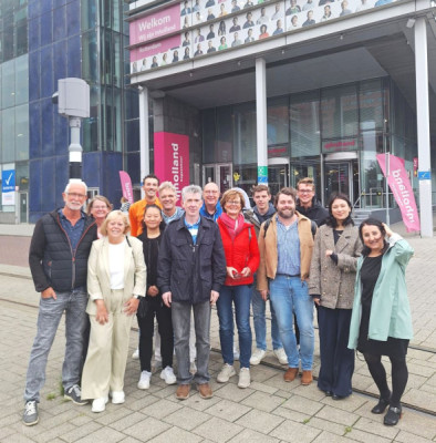 Hogeschool Medezeggenschapsraad bezoekt Inholland Rotterdam