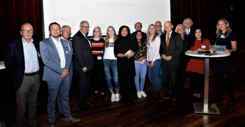 Een 'veilig' ondernemersontbijt bij Inholland Rotterdam