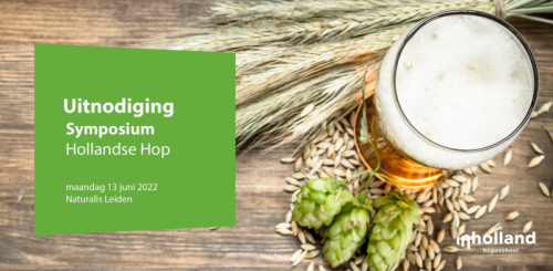 Lectoraat Green Biotechnology organiseert symposium Hollandse Hop