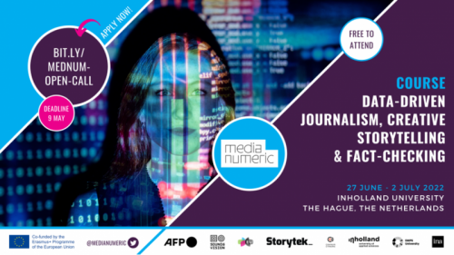Open Call: Apply Now for the MediaNumeric Course Summer 2022