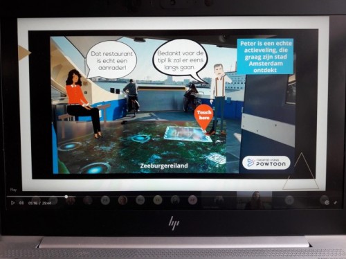 A temporary ferry to Zeeburgereiland connects districts and people