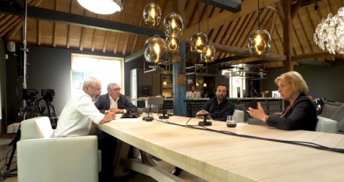 Eerste NHNEXT-talkshow met o.a. Margret de Blanken, directeur Inholland Academy