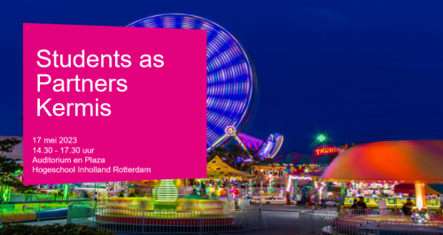 Kom ook naar de Students as Partners Kermis!