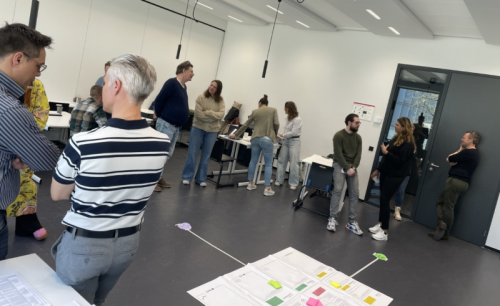 300 studenten van Hogeschool Rotterdam werken met Co-Design Canvas van Inholland-lector Wina Smeenk