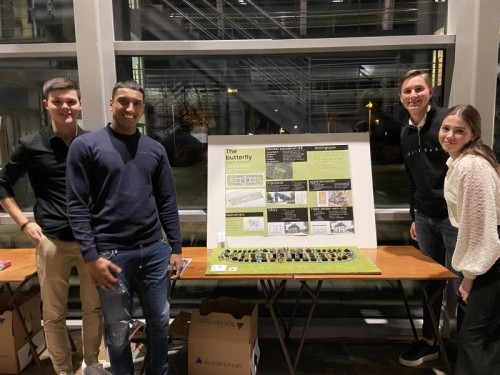 Inhollandse Nieuwe: eerstejaars op weg naar nieuwe bouwplannen