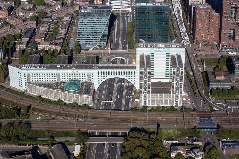 Luchtfoto Beatrixkwartier (CID) - stadsdeel Haagse Hout
