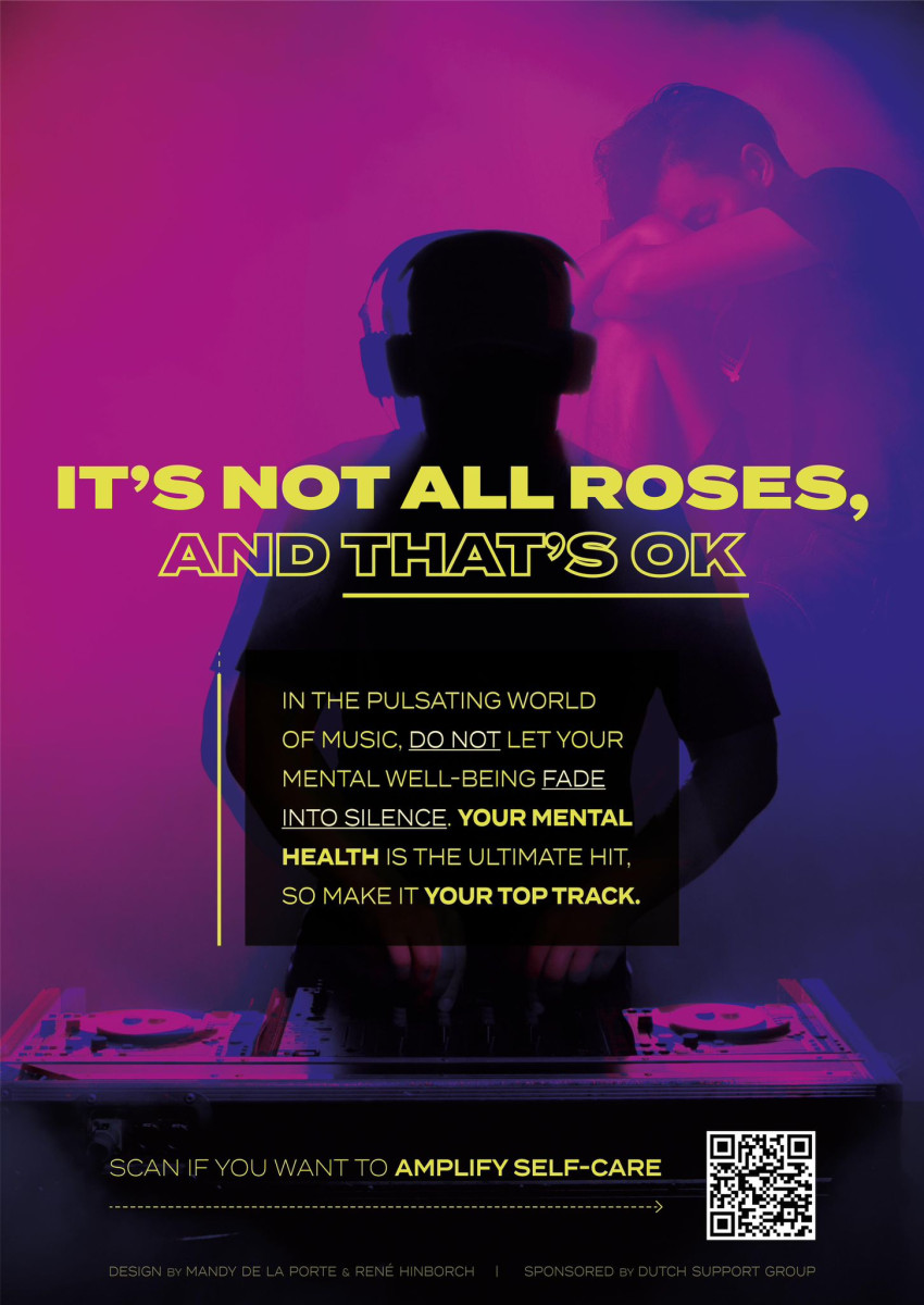 Poster Mandy Its not all roses