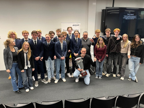 Leerlingen havo-P aan de slag met businesscases bij Inholland Amsterdam