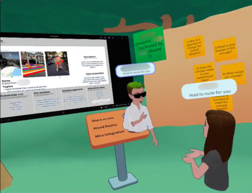 Students experience innovative VR collaboration with the Co-Design Canvas