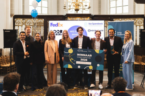 Studentenbedrijf Verdiax naar Europese ondernemersfinale in Riga