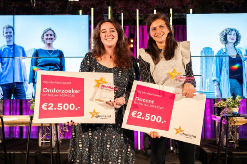 Wij Inholland awards: dit zijn de Docent en Onderzoeker van het jaar 2024-2025