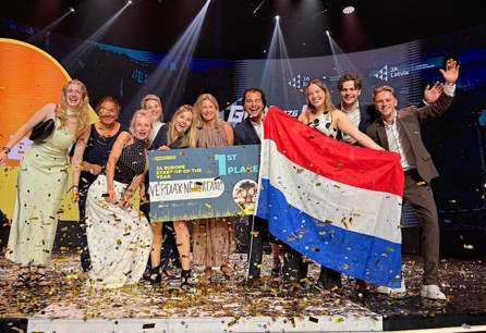 Studentondernemers winnen Europese hoofdprijs in Riga