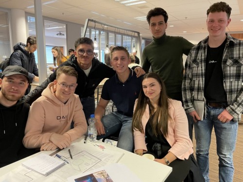 Vastgoedstudenten van Haarlem en Antwerpen samen aan de slag
