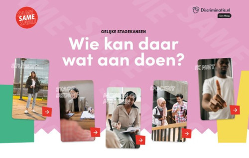 Start campagne Haagse aanpak Gelijke stagekansen