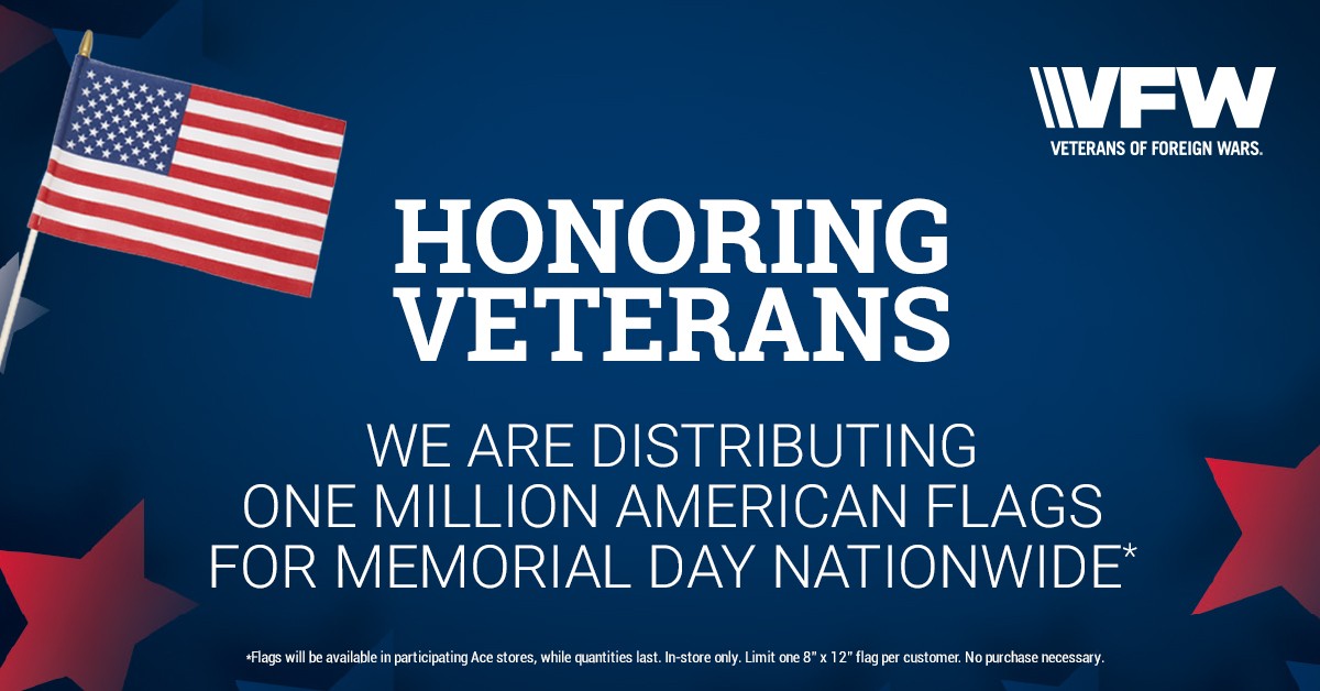 Ace Hardware Honors Fallen Heroes With 1 Million American Flags