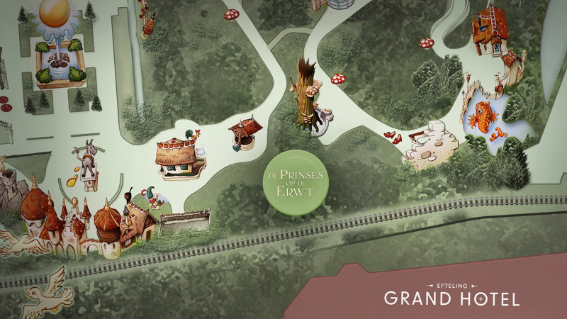 Prinses op de Erwt nieuw sprookje in Efteling Sprookjesbos