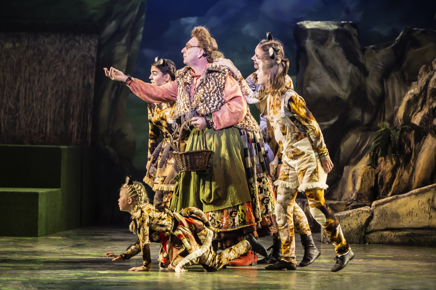 De gelaarsde Kat - sc&egrave;nefoto