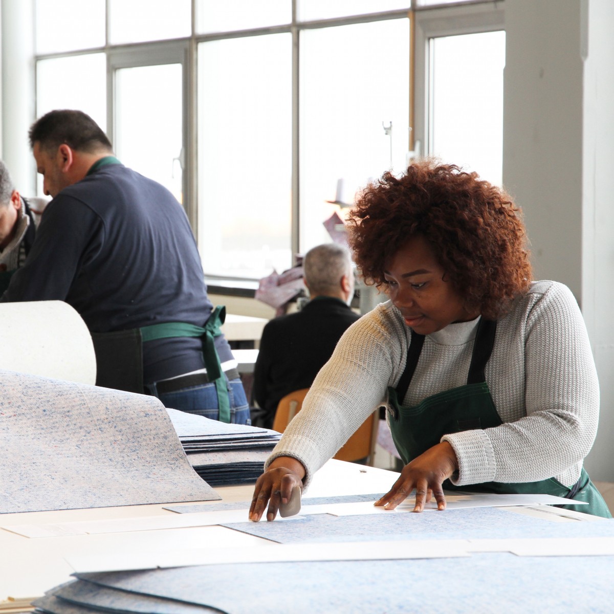 Efteling - Productie vilttassen