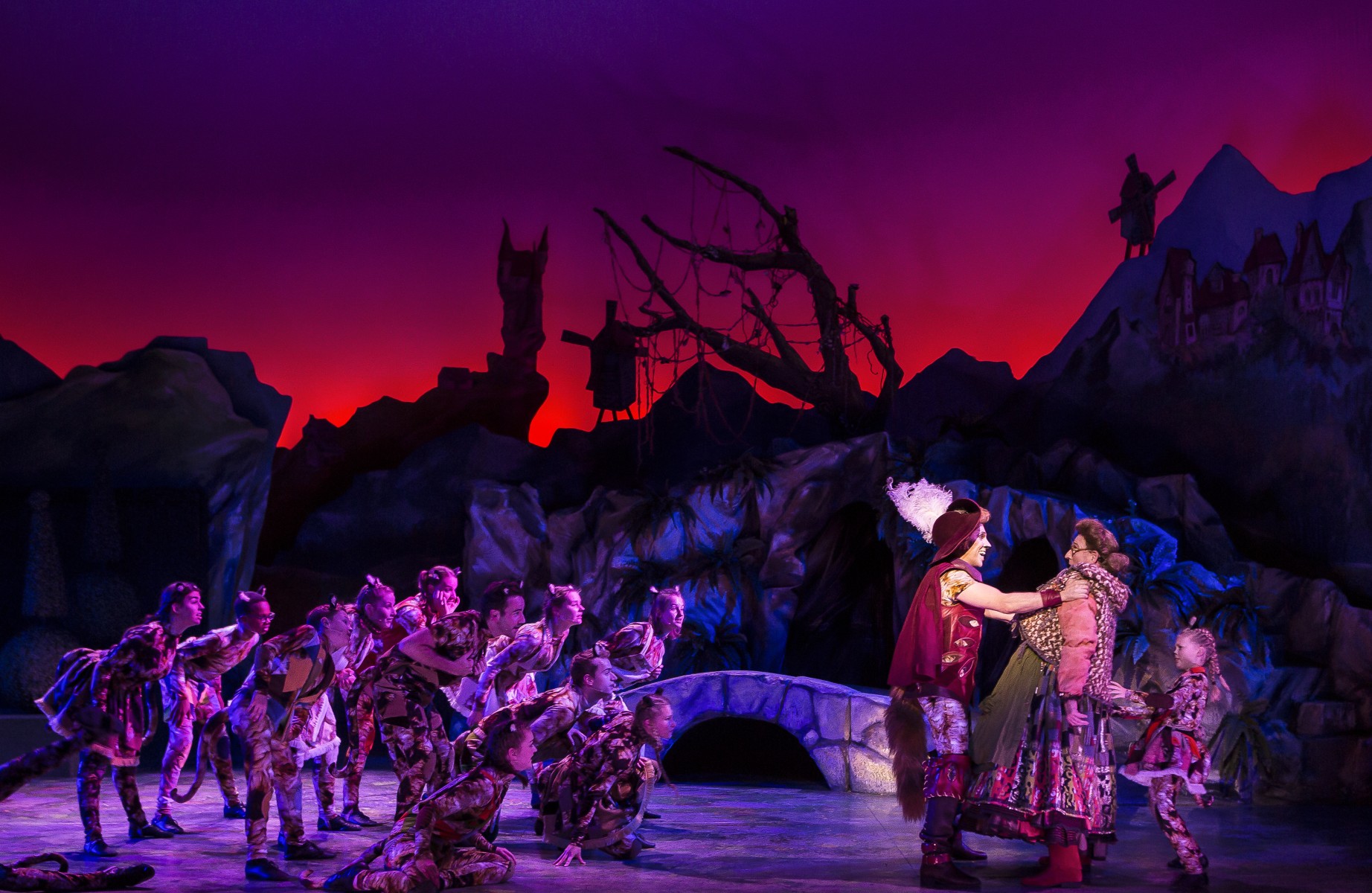 De gelaarsde Kat - sc&egrave;nefoto