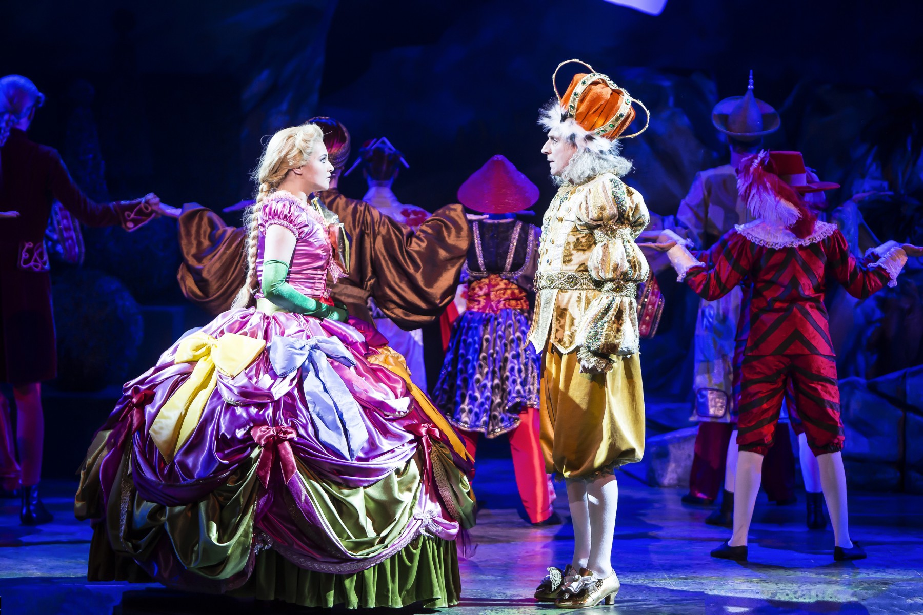 De gelaarsde Kat - sc&egrave;nefoto