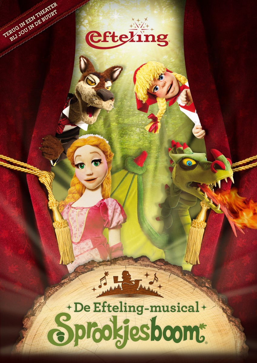 Poster Efteling-musical Sprookjesboom