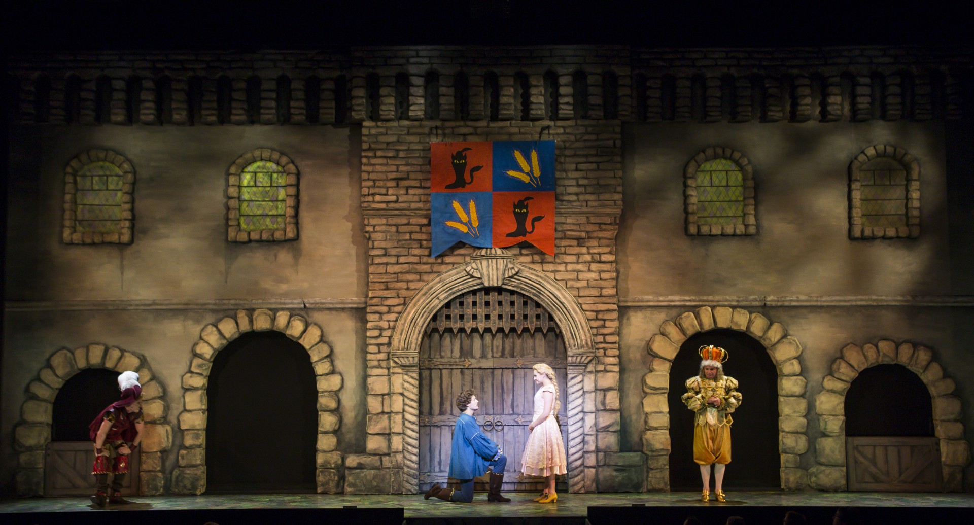 De gelaarsde Kat - sc&egrave;nefoto