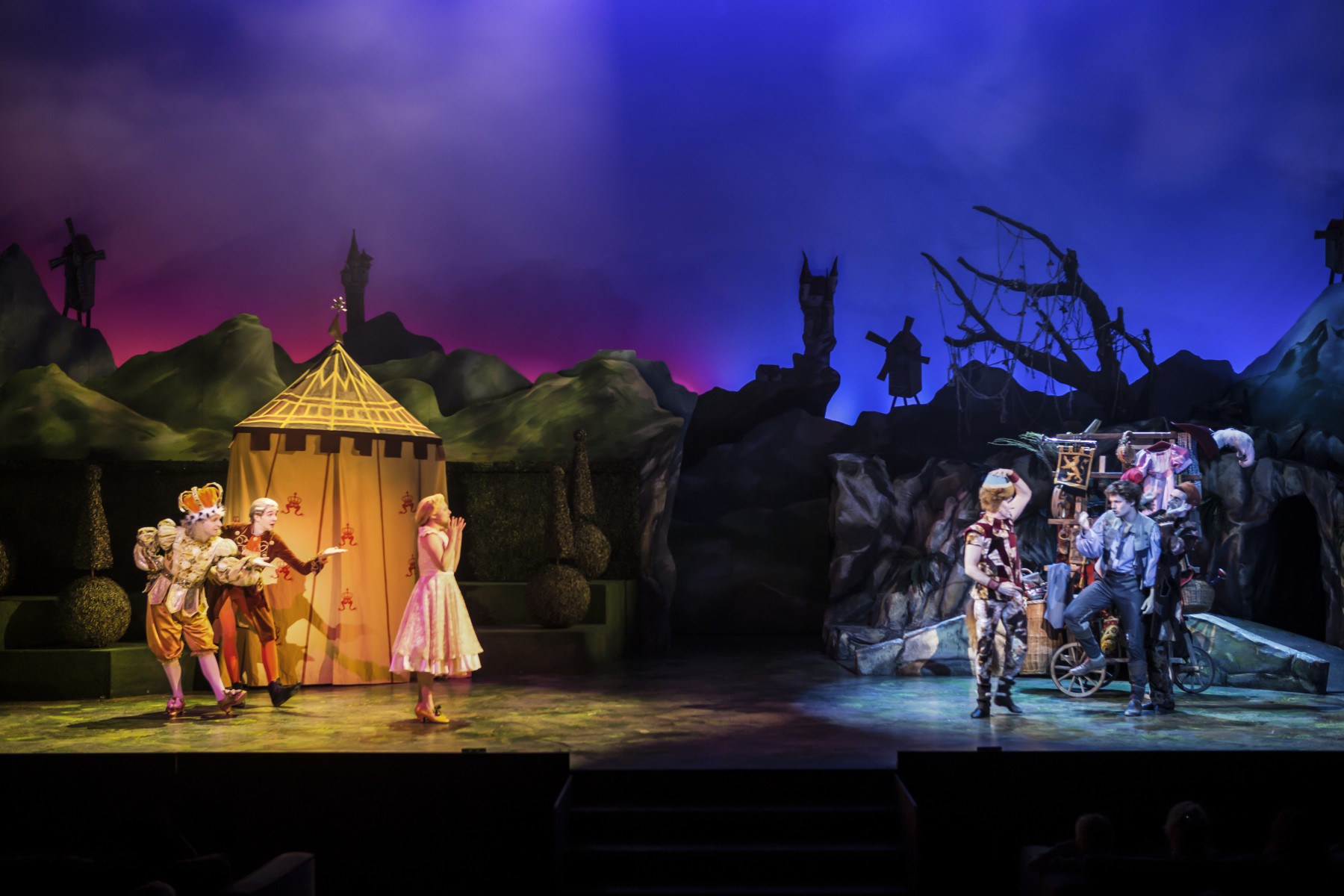 De gelaarsde Kat - sc&egrave;nefoto