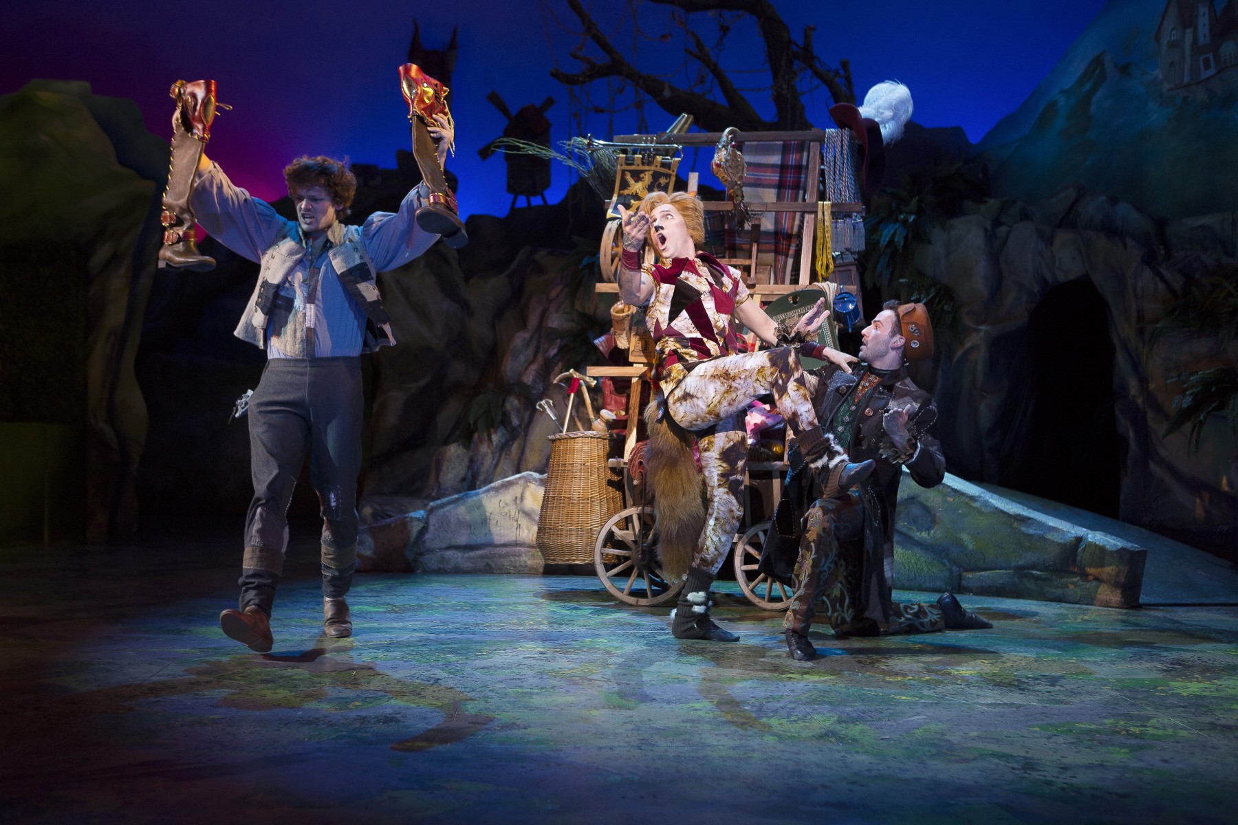 De gelaarsde Kat - sc&egrave;nefoto