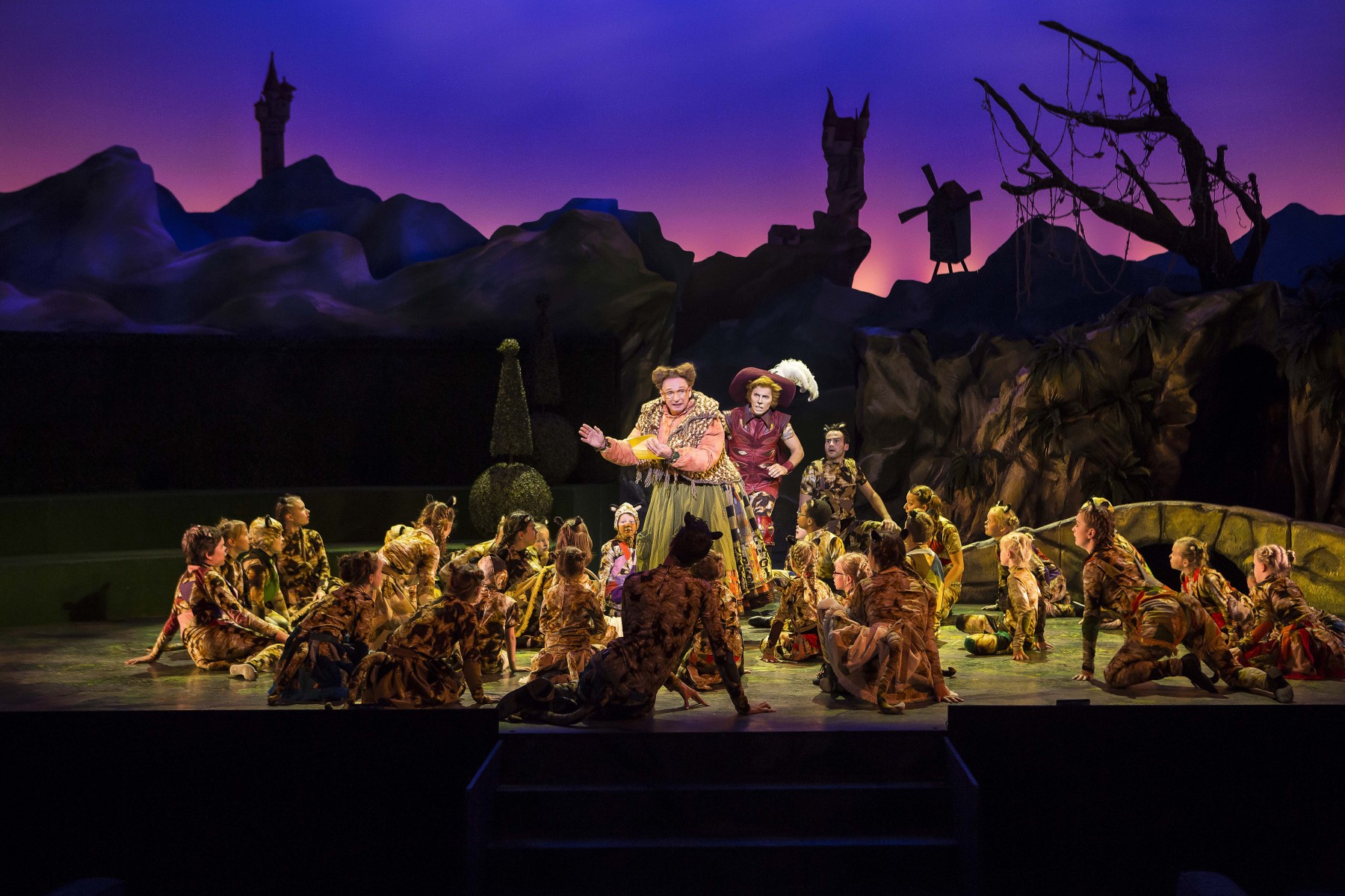 De gelaarsde Kat - sc&egrave;nefoto