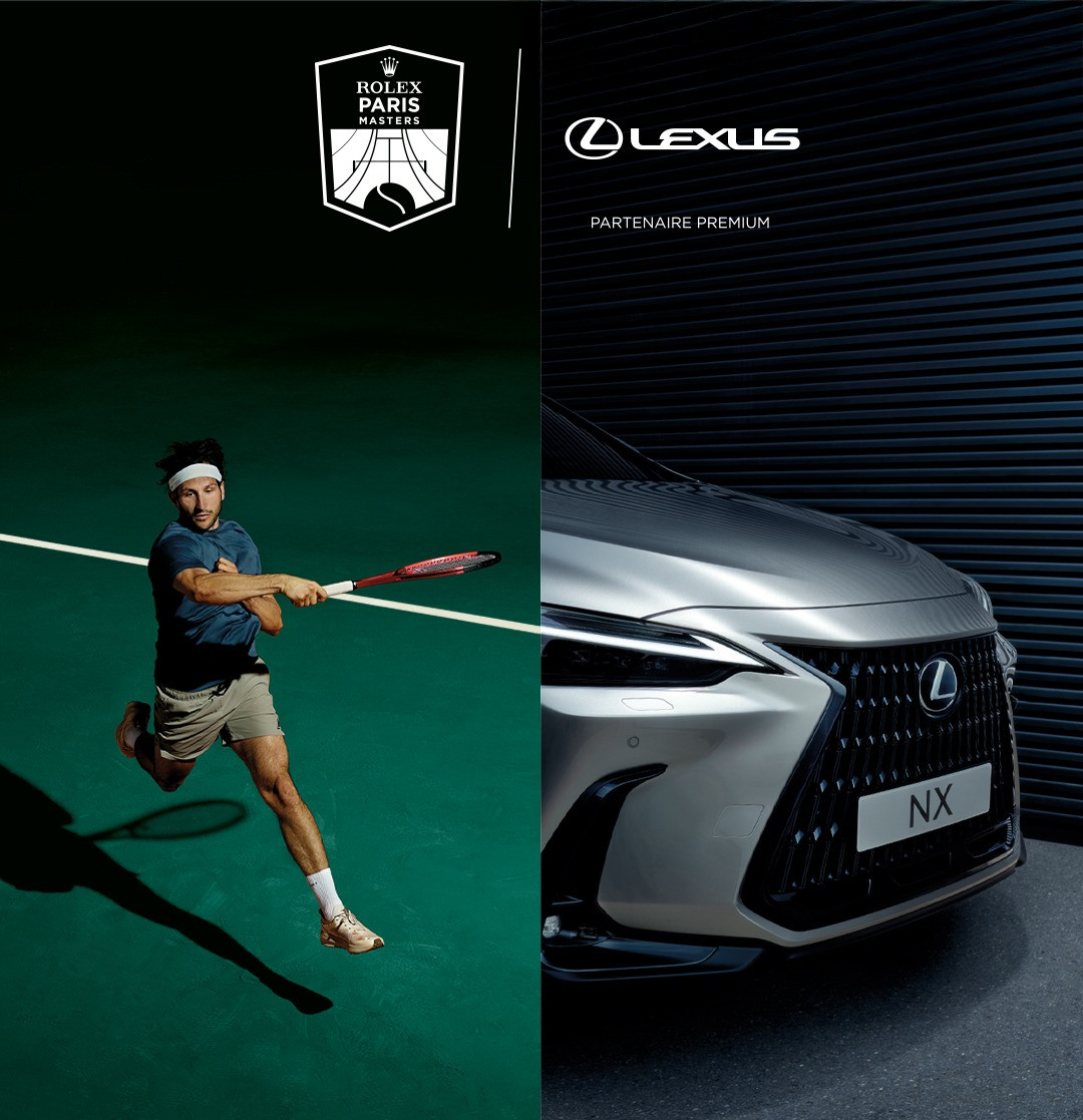 LEXUS PARTENAIRE PREMIUM DU ROLEX PARIS MASTERS 2025
