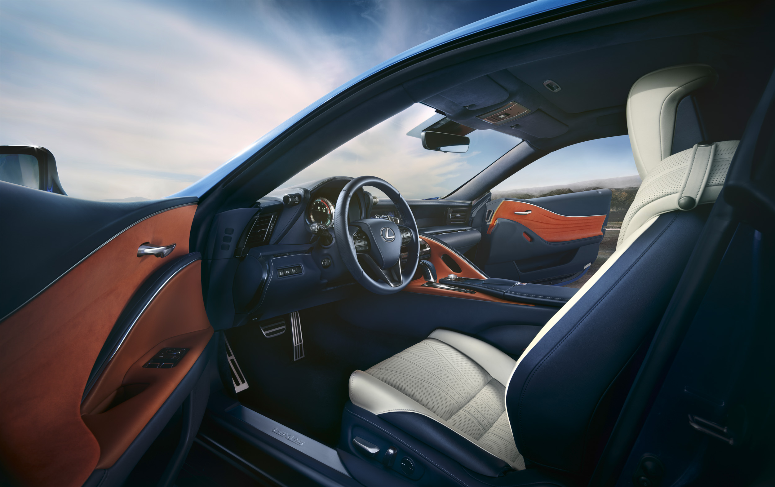 NATURE’S BRILLANCE CAPTURED NEW LEXUS STRUCTURAL BLUE