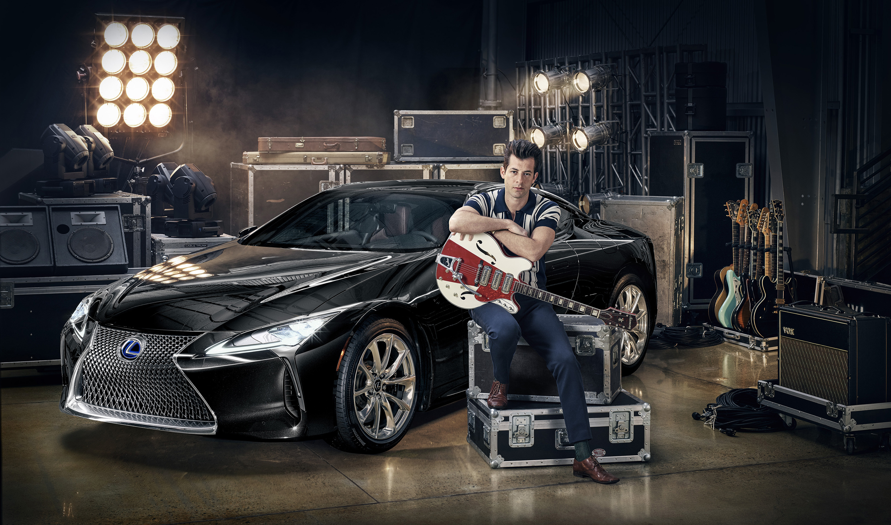 MARK RONSON PARTNERS WITH LEXUS TO LAUNCH THE NEW LC
