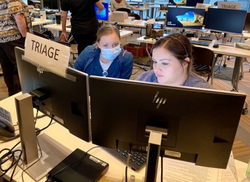 Pandemic Digital Hub - triage 1