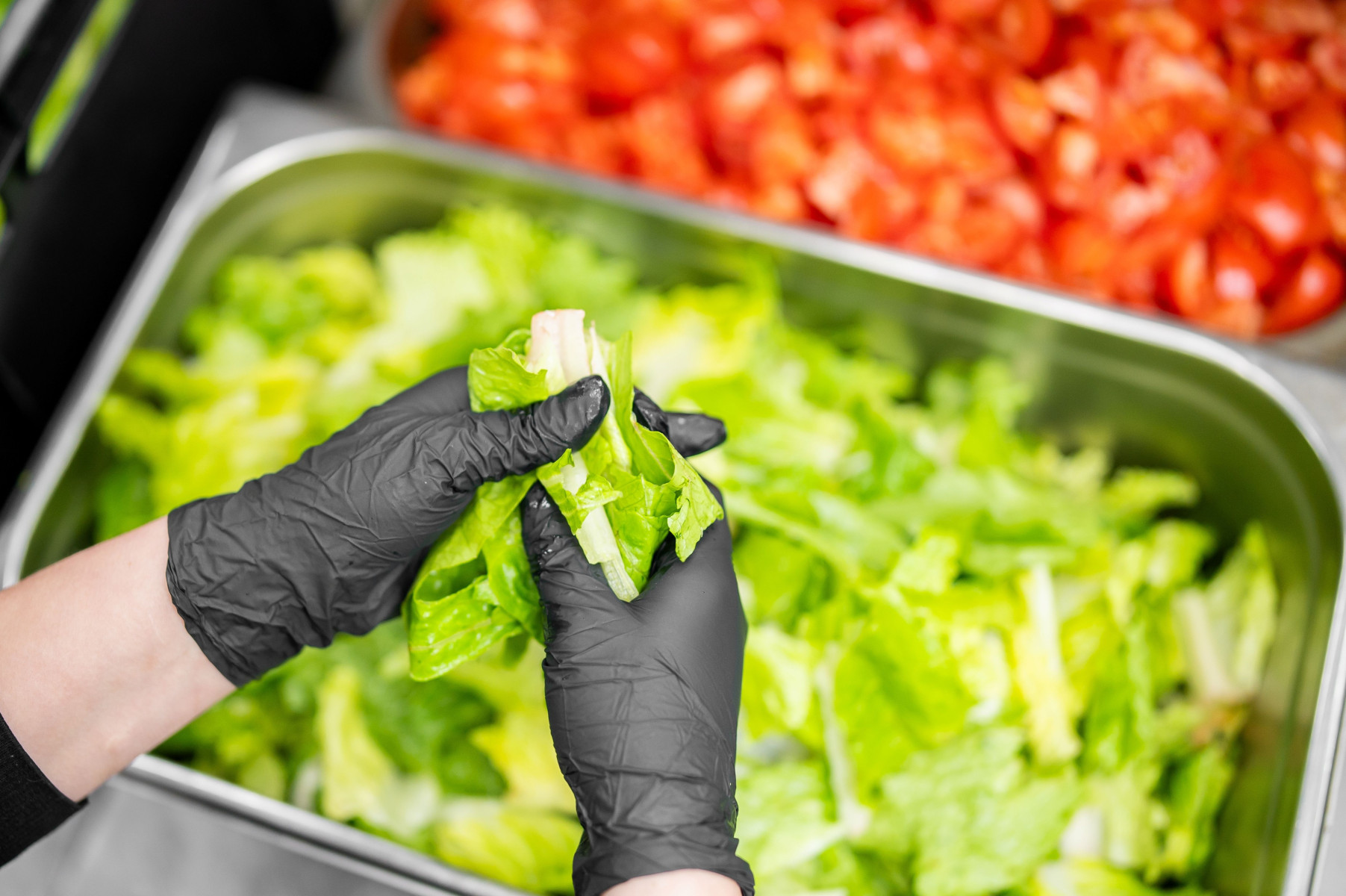 stock photo of washing lettuce - stock photo of person washing lettuce stock photo of washing lettuce