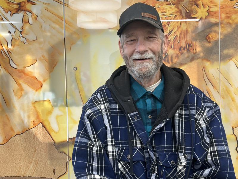 Oncology patient Jake Wilson of Waynesville, Illinois