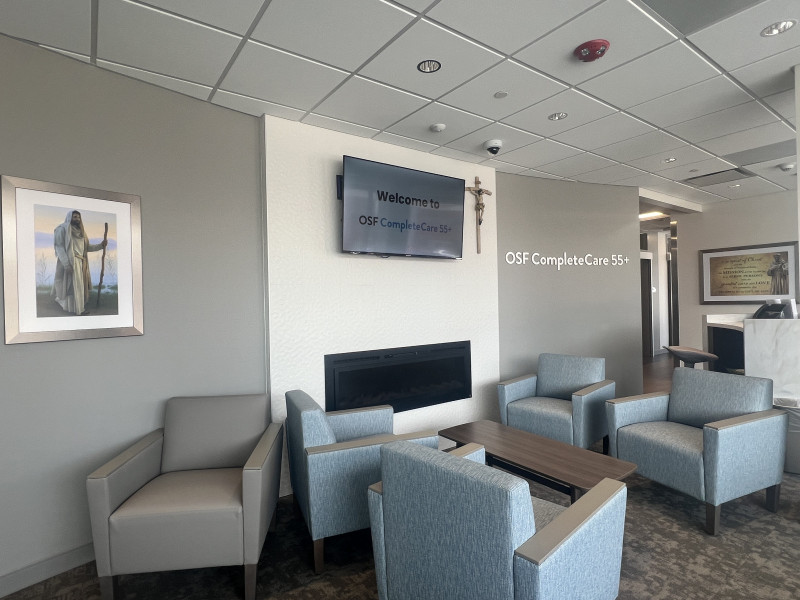 OSF CompleteCare 55+ lobby