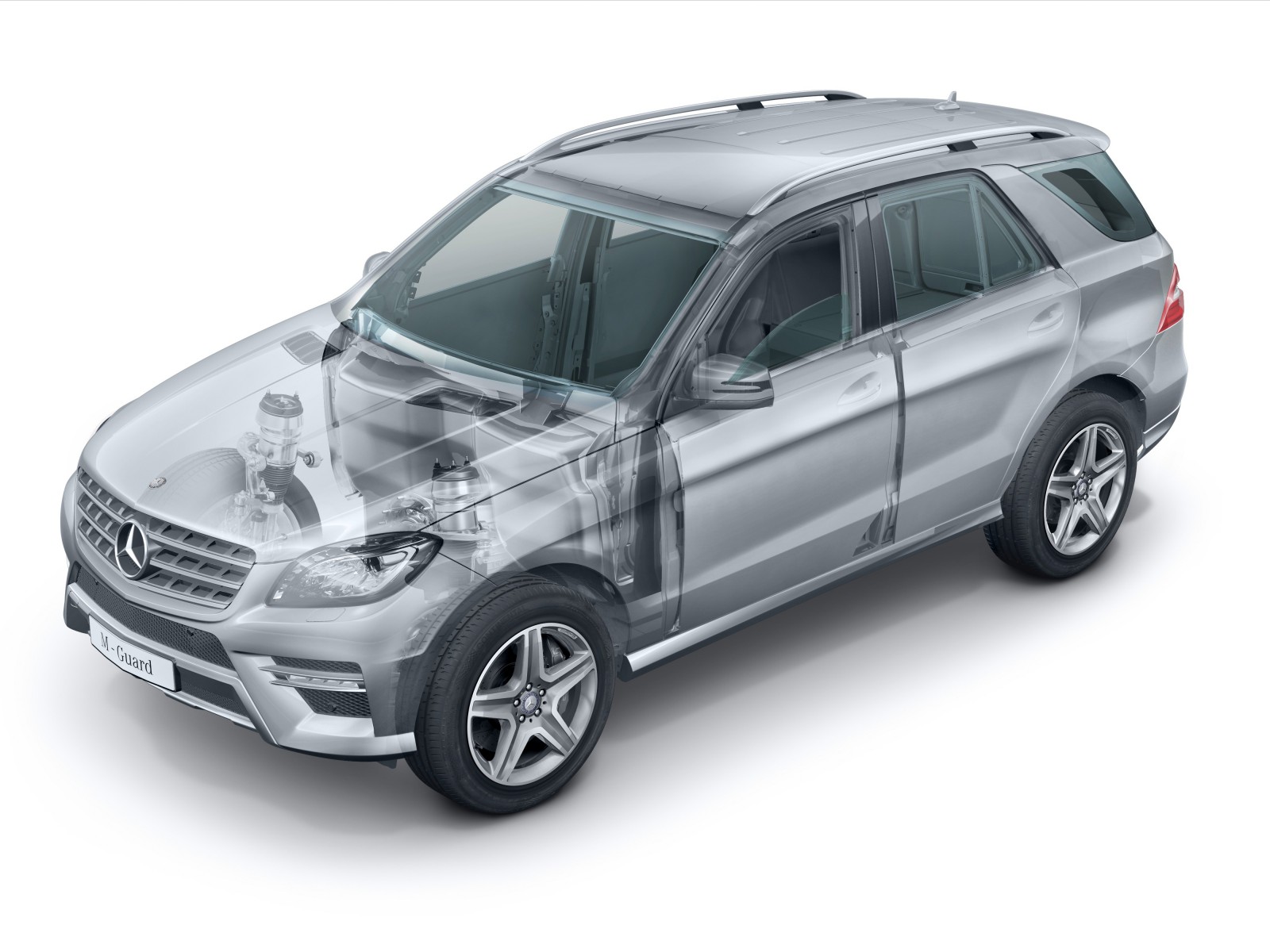 Front View Mguard Klasa M Guard: najwyższa ochrona w SUV-ie