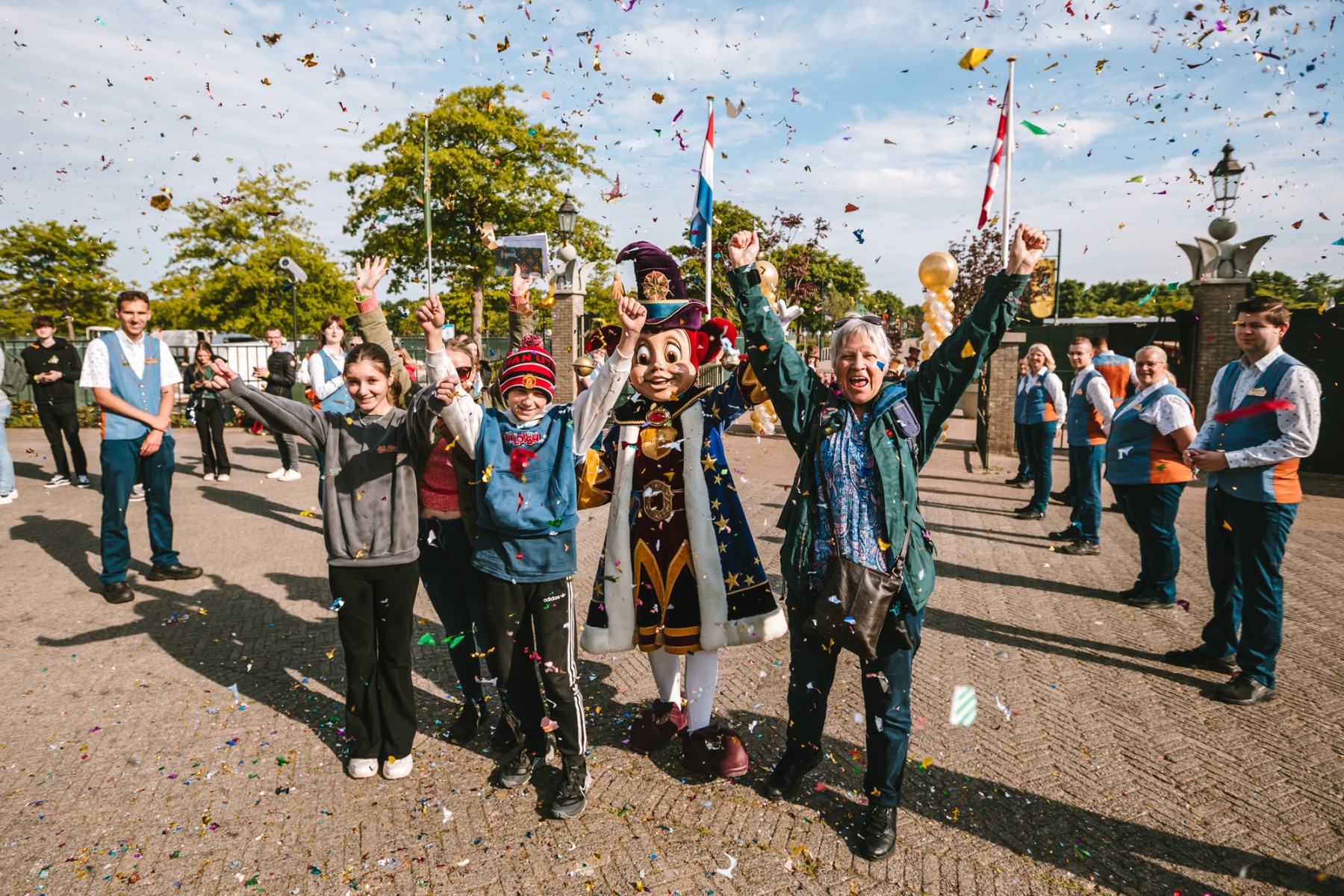 70-j&auml;hriges Jubil&auml;um_Besucher freuen sich mit Efteling